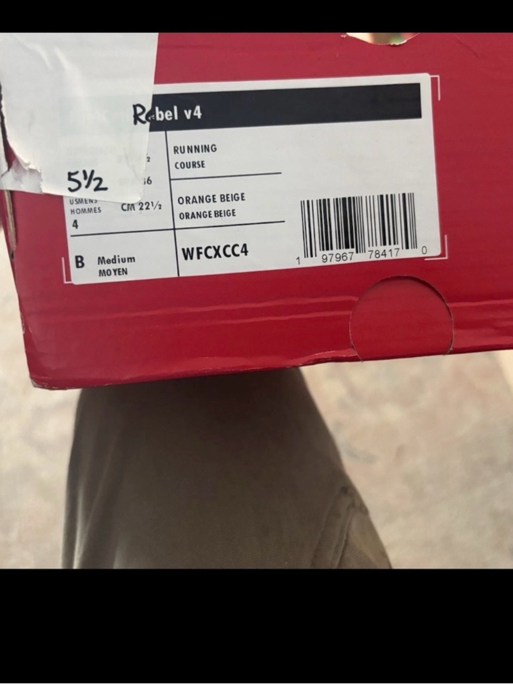 New Balance Women’s FuelCell Running Shoes - Orange with Blue N - Picture 4 of 5